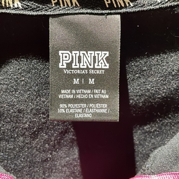 PINK Black/Pink Quarter Zip - Picture 5 of 5